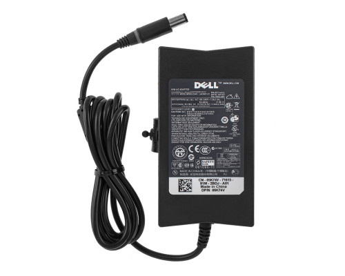 Оригінальний блок живлення для ноутбука DELL 19.5V, 3.34A, 65W, 7.4*5.0-PIN, Black, SLIM RECTANGULAR NBB-35367