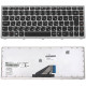 Клавіатура для ноутбука LENOVO (U310) rus, black, silver frame NBB-36089