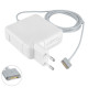 Блок живлення для ноутбука APPLE MagSafe2 16.5V, 3.65A, 60W, White,Т-подібний роз'єм MagSafe2, з євро-адаптером NBB-41109