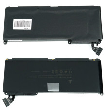 Батарея для ноутбука Apple A1331 (A1342 (2009-2010) MacBook Air: MC233, MC234, Apple MacBook Pro: MB076, MB133, MB134) 10.95V 63.5Wh 5800mAh Black