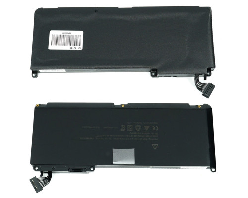 Батарея для ноутбука Apple A1331 (A1342 (2009-2010) MacBook Air: MC233, MC234, Apple MacBook Pro: MB076, MB133, MB134) 10.95V 63.5Wh 5800mAh Black