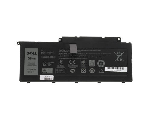 Оригінальна батарея для ноутбука DELL F7HVR (Inspiron 14 7437, 15 7537, 17 7737) 14.8V 3800mAh 58Wh Black (G4YJM) NBB-44893