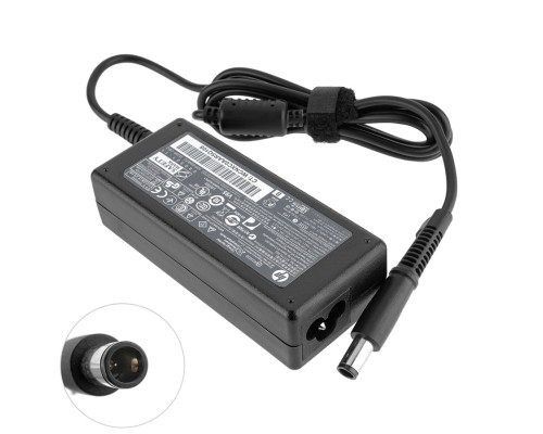 Блок живлення для ноутбука HP 18.5V, 3.5A, 65W, 7.4*5.0-PIN, black (без кабеля!) NBB-45367