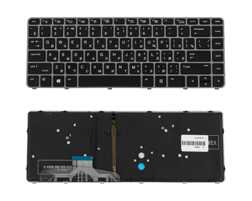 Клавіатура для ноутбука HP (EliteBook: 1040 G3) rus, black, підсвічування клавіш NBB-53969