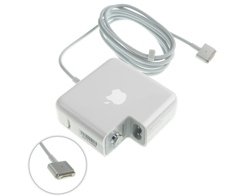 Оригінальний блок живлення для ноутбука APPLE MagSafe2 16.5V, 3.65A, 60W, White (c евро-адаптером),Т-подібний роз'єм Magsafe2 NBB-82163