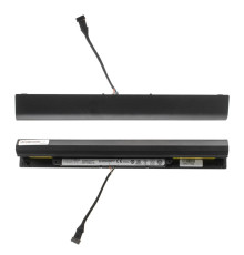 Батарея для ноутбука LENOVO L15S4A01 (Довгий кабель!!! IdeaPad 100-15IBD, 110-15ISK, 300-15IBR, 300-15ISK, 300-17ISK) 14.4V 2200mAh Black