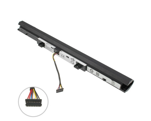 Батарея для ноутбука LENOVO L15C4A02 (IdeaPad V310-15ISK, V310-15IKB) 14.4V 2200mAh 32Wh Black NBB-90228