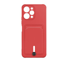 Чохол TPU Colorfull Pocket Card для Xiaomi Redmi 12 Колір 14.Red 2020000357995