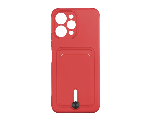 Чохол TPU Colorfull Pocket Card для Xiaomi Redmi 12 Колір 14.Red 2020000357995