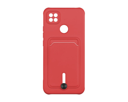 Чохол TPU Colorfull Pocket Card для Xiaomi Redmi 9C / 10A Колір 14.Red 2020000357759