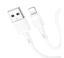 Кабель USB Hoco X83 Lightning Колір Білий 6931474770875