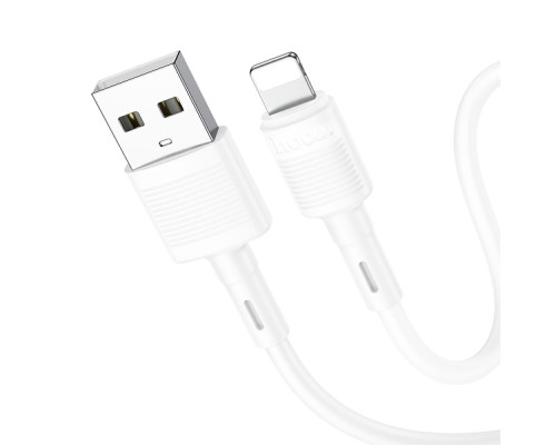 Кабель USB Hoco X83 Lightning Колір Білий 6931474770875