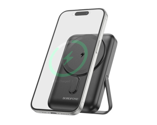 Універсальна Мобільна Батарея Power Bank Borofone BJ51A Kody PD20W magnetic 10000mAh Колір Бiлий 6941991111563 ma33997_3325287