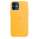 Чохол Silicone Case with MagSafe для iPhone 12 Pro Max Колір 02.Sunflower
