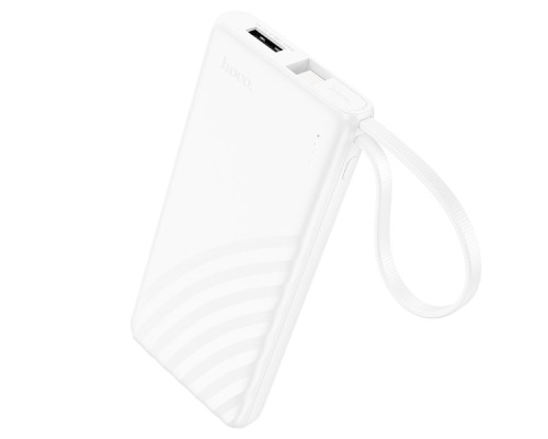 Універсальна Мобільна Батарея Power Bank Hoco J129 Nature with cable(USB-C) 5000mAh Колір Чорний 6942007623995
