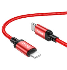 Кабель USB Hoco X89 Wind PD20W Type C to Lightning Колір Червоний 6931474784315