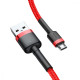 Кабель Baseus Cafule Micro USB 2.4A (1m) red