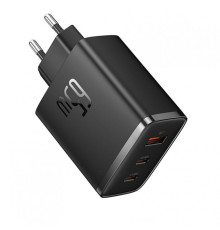 МЗП Baseus Cube Pro Fast Charger 65W (2 Type-C + USB) white 2003000334906 6932172641481