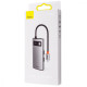 USB-Хаб Baseus Metal Gleam Series 4-in-1 Type-C gray