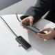 USB-Хаб Baseus Lite Series 4-Port (USB-A to USB 3.0*4) 2m black 2003000272611 6932172606220