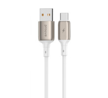 Кабель Proove Flex Metal USB to Type-C 2.4A (1m) white 2001001400514 6901116562939