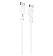 Кабель Proove Rebirth Type-C to Type-С 60W (1m) white 2003000289015 6901119529106