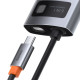 USB-Хаб Baseus Metal Gleam Series 6-in-1 Type-C gray