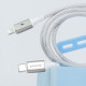 Кабель Proove Dense Metal Micro USB 2.4A (1m) white