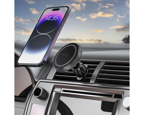 Тримач в машину Proove Carbon Magnetic Air Outlet Car Mount black