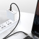Кабель Baseus Tungsten Gold Fast Charging Type-C to Type-C 100W (2m) blue