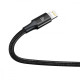 Кабель Baseus Rapid Series 3 in 1 Fast Charging Type-C to Micro USB+Lightning+Type-C 20W (1.5m) black 2003000310610 6953156204294