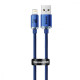 Кабель Baseus Crystal Shine Series Lightning 2.4A (1.2m) blue