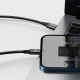 Кабель Baseus Rapid Series 3 in 1 Fast Charging Type-C to Micro USB+Lightning+Type-C 20W (1.5m) black 2003000310610 6953156204294
