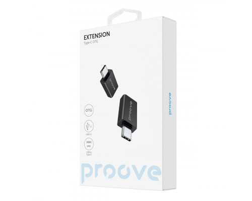 Перехідник OTG Proove Extension USB to Type-C black