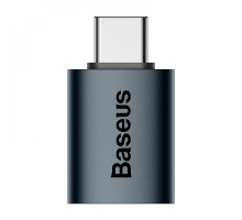 Перехідник Baseus Ingenuity Mini OTG USB 3.1 to Type-C blue