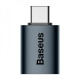 Перехідник Baseus Ingenuity Mini OTG USB 3.1 to Type-C blue