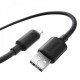 Кабель Baseus Foamed Silicone Fast Charging Lightning 2.4A (1m) black 2003000288810 6932172693770
