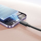 Кабель Baseus Foamed Silicone Fast Charging Lightning 2.4A (1m) black 2003000288810 6932172693770