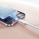 Кабель Baseus Foamed Silicone Fast Charging Lightning 2.4A (1m) black 2003000288810 6932172693770