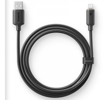 Кабель Baseus Foamed Silicone Fast Charging Lightning 2.4A (1m) black 2003000288810 6932172693770