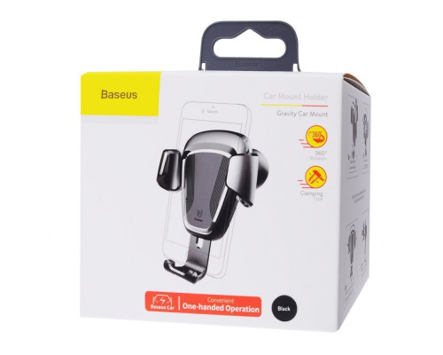 Автомобільний тримач Baseus Gravity Car Mount red