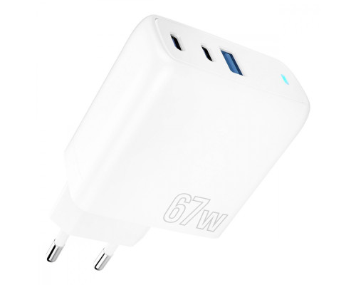 МЗП Proove Shot GaN 67W (2Type-C + USB) white 2001001314262 6901116123093