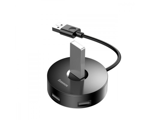 USB-Хаб Baseus Round Box Type-C to USB 3.0 + 3USB 2.0 gray