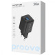 МЗП Proove Pocket GaN 30W (Type-C + USB) black 2003000258479 6901116108588