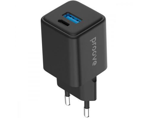 МЗП Proove Pocket GaN 30W (Type-C + USB) black 2003000258479 6901116108588