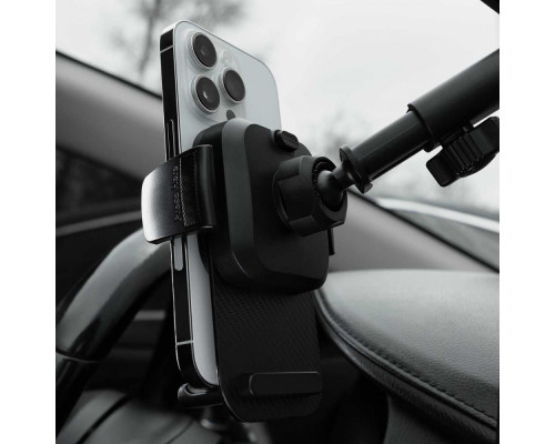 Автомобільний тримач Proove Carbon Clamp Suction Type Car Mount black 2003000298796 6901115681686