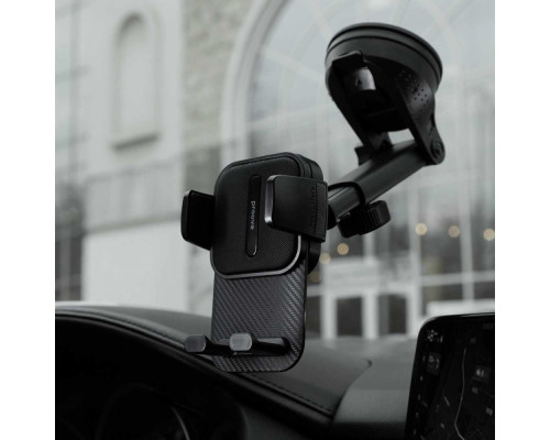 Автомобільний тримач Proove Carbon Clamp Suction Type Car Mount black 2003000298796 6901115681686