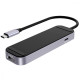 Type-C-Хаб Proove Shadow (2*USB3.0 + Type-C + PD100W + HDMI) dark gray 2003000181234 6901115811724
