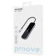 Type-C-Хаб Proove Shadow (2*USB3.0 + Type-C + PD100W + HDMI) dark gray 2003000181234 6901115811724