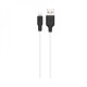 Кабель Hoco X21 Plus Silicone Lightning (1m) black/white